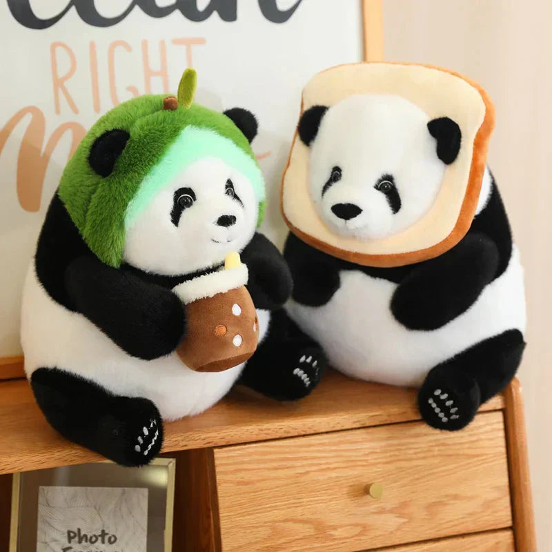 Maliben | Kawaii Chunky Panda Plushie Crew