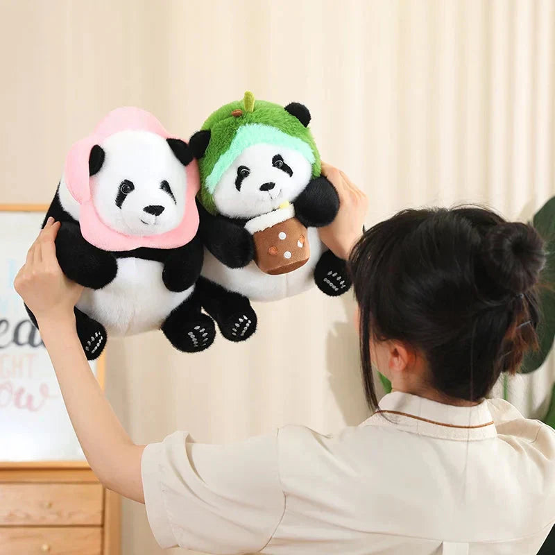 Maliben | Kawaii Chunky Panda Plushie Crew