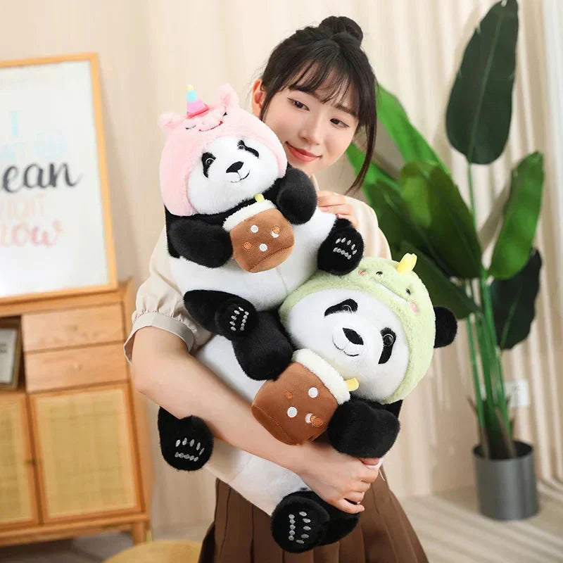 Maliben | Kawaii Chunky Panda Plushie Crew