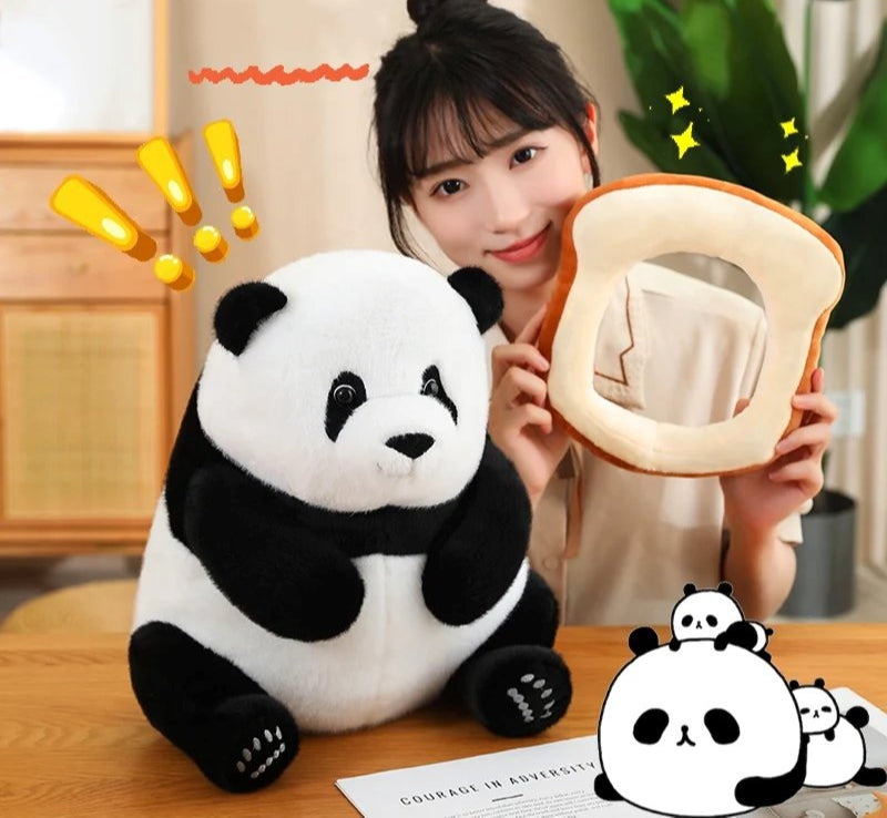 Maliben | Kawaii Chunky Panda Plushie Crew