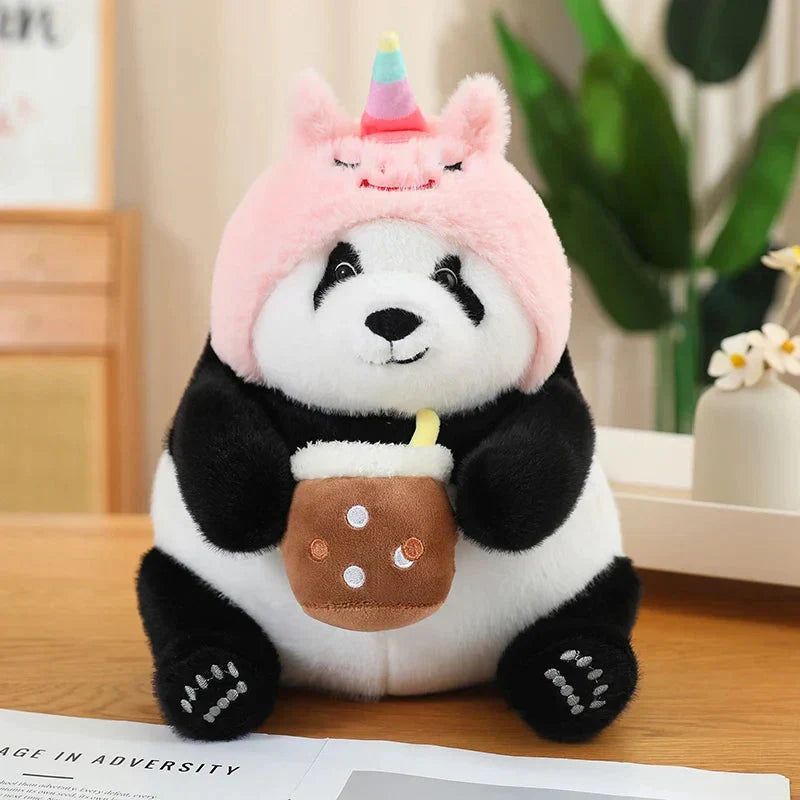 Maliben | Kawaii Chunky Panda Plushie Crew
