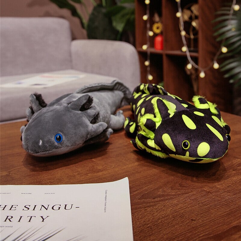 Maliben | Kawaii Colorful Likelike Axolotl Plushie Family