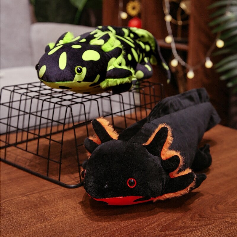 Maliben | Kawaii Colorful Likelike Axolotl Plushie Family