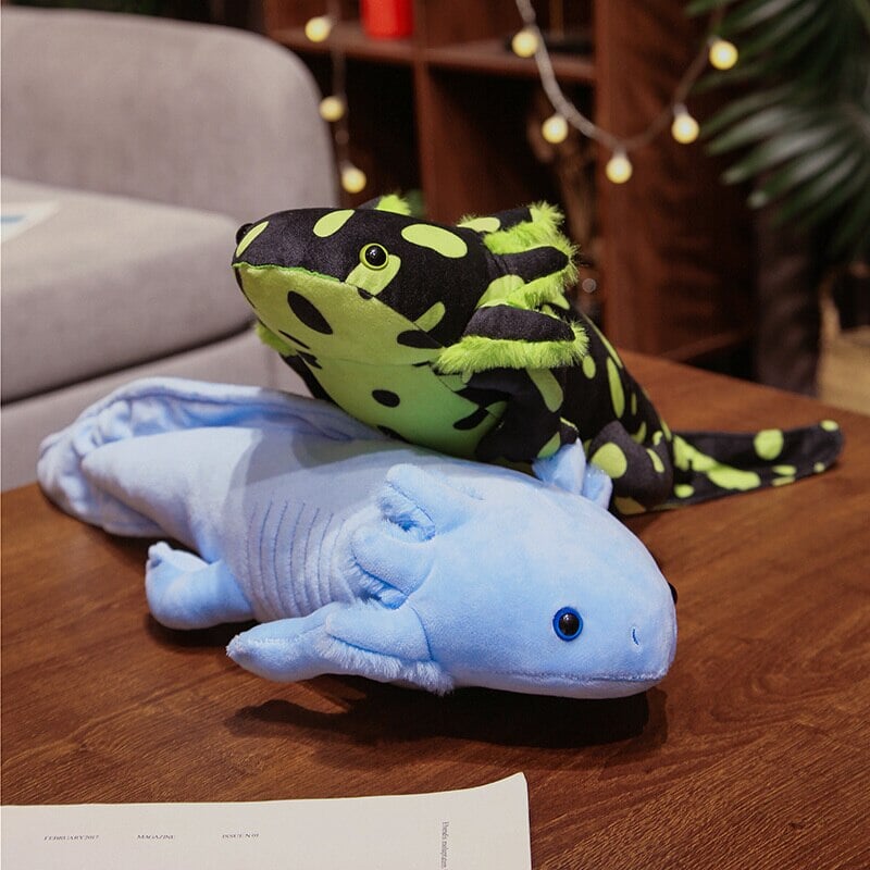 Maliben | Kawaii Colorful Likelike Axolotl Plushie Family