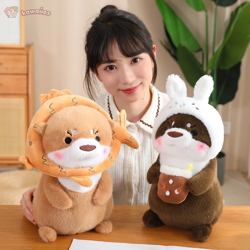 Maliben | Kawaii Dress-Up Otter Plush