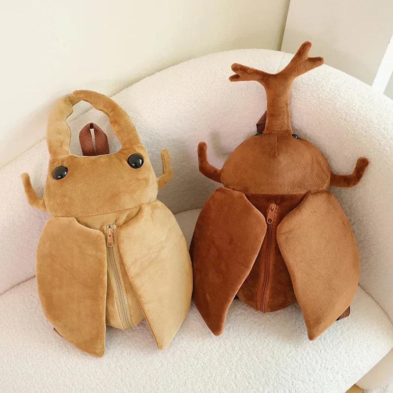 Maliben | Kawaii Dung Beetles Plush Backpacks