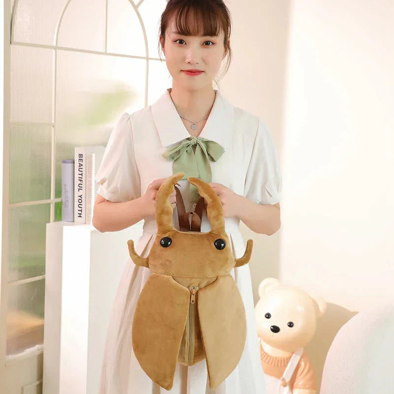 Maliben | Kawaii Dung Beetles Plush Backpacks