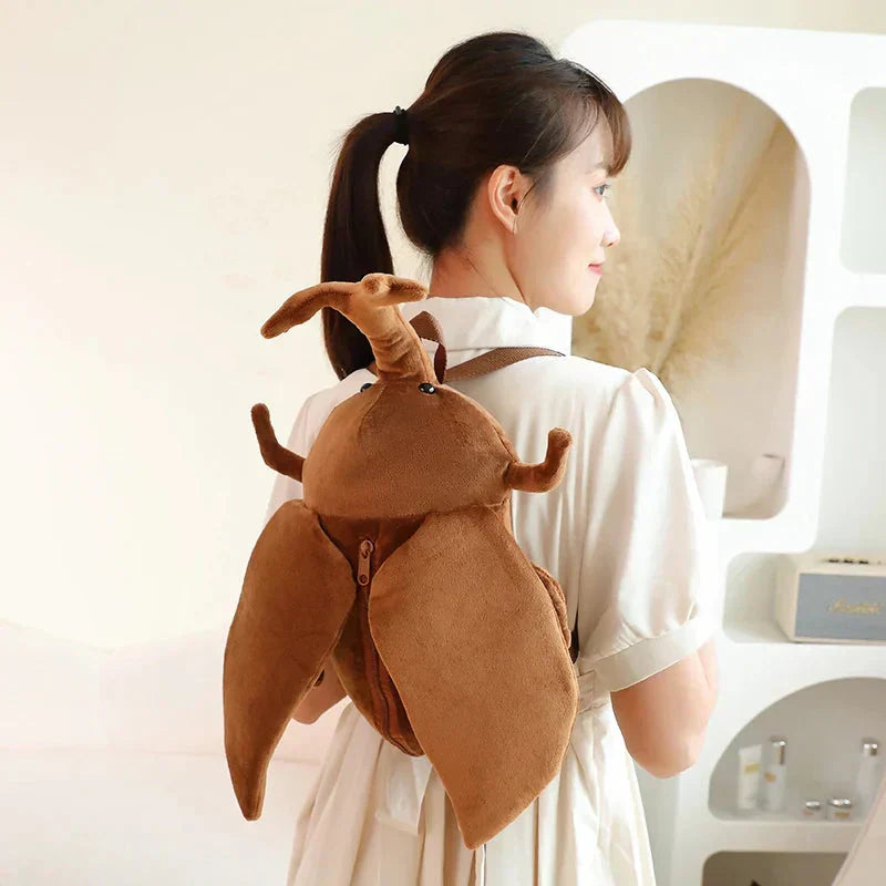 Maliben | Kawaii Dung Beetles Plush Backpacks