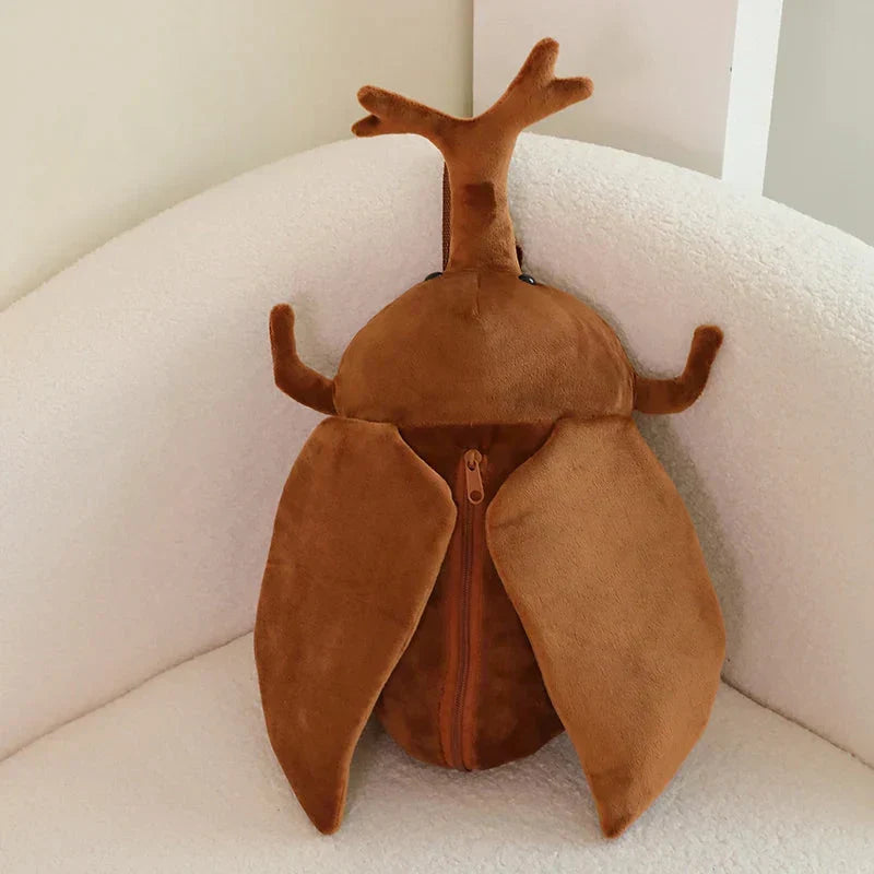 Maliben | Kawaii Dung Beetles Plush Backpacks