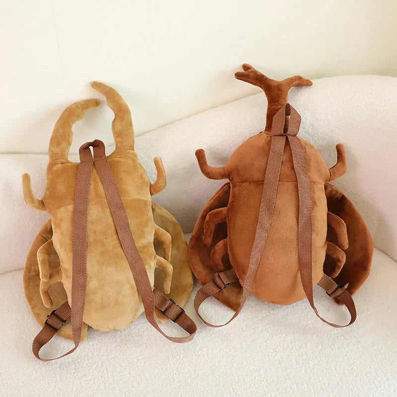 Maliben | Kawaii Dung Beetles Plush Backpacks