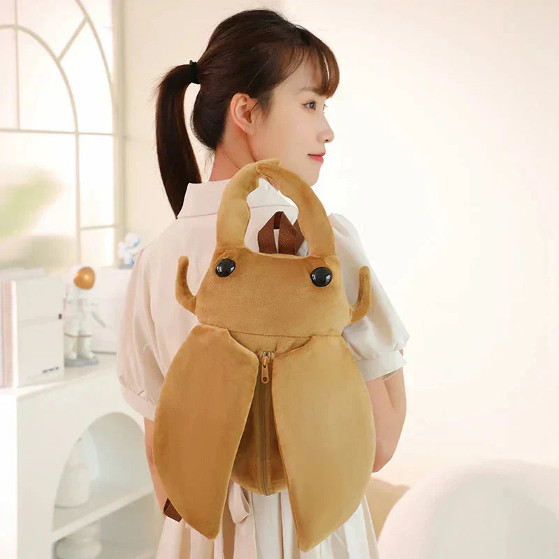 Maliben | Kawaii Dung Beetles Plush Backpacks