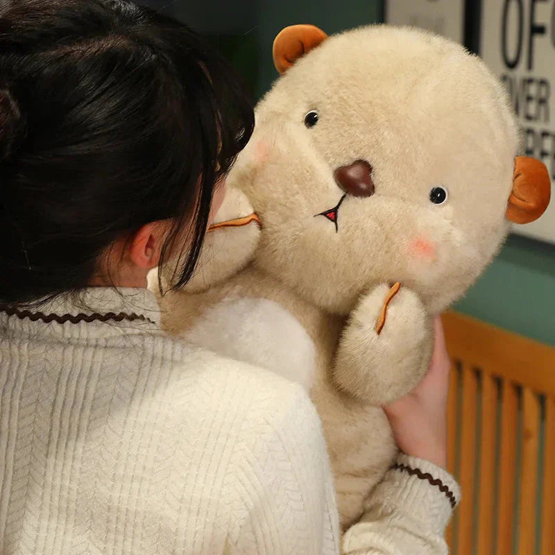 Maliben | Kawaii Fluffy Blushing Otter Plushie