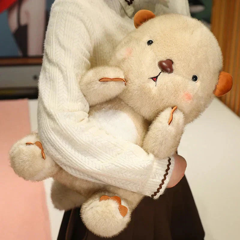Maliben | Kawaii Fluffy Blushing Otter Plushie