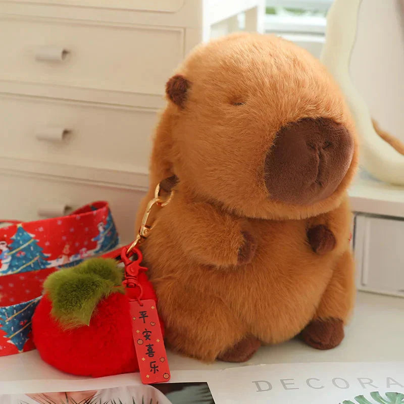 Maliben | Kawaii Fluffy Capybara Plushies With Strap