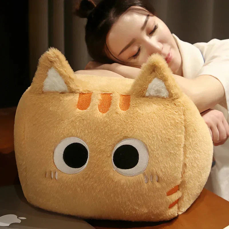 Maliben | Kawaii Fluffy Cube Cat Plushie Collection