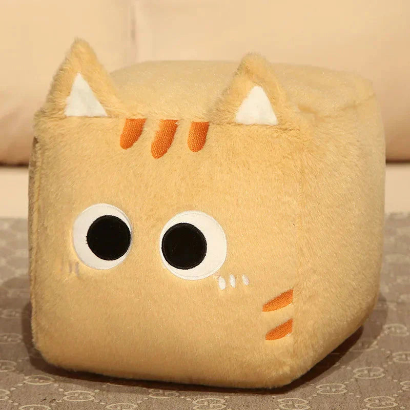 Maliben | Kawaii Fluffy Cube Cat Plushie Collection