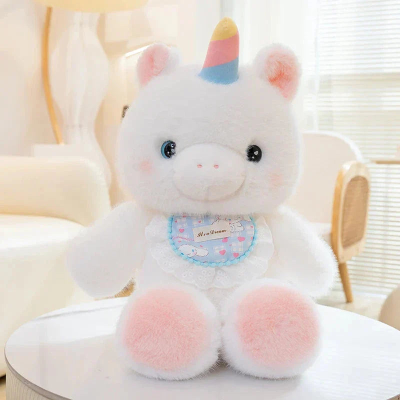 Maliben | Kawaii Fluffy Sitting Animal Plushie Squad