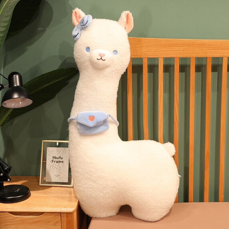 Maliben | Kawaii Fluffy White Pancake Alpaca Plushie