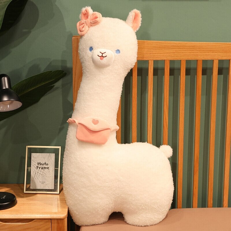 Maliben | Kawaii Fluffy White Pancake Alpaca Plushie