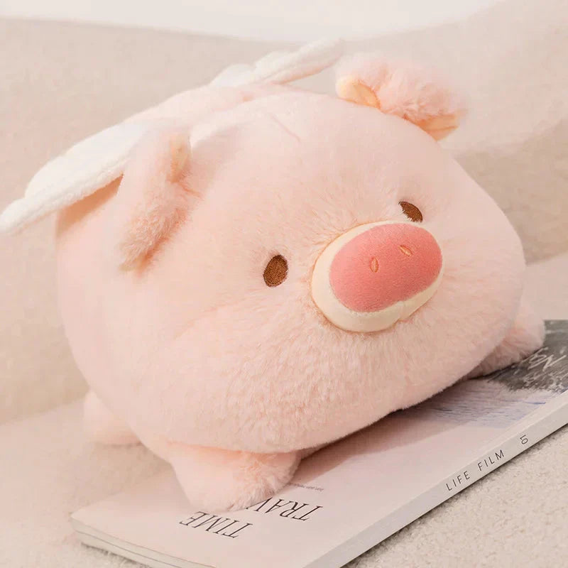 Maliben | Kawaii Flying Angel Pig Plush