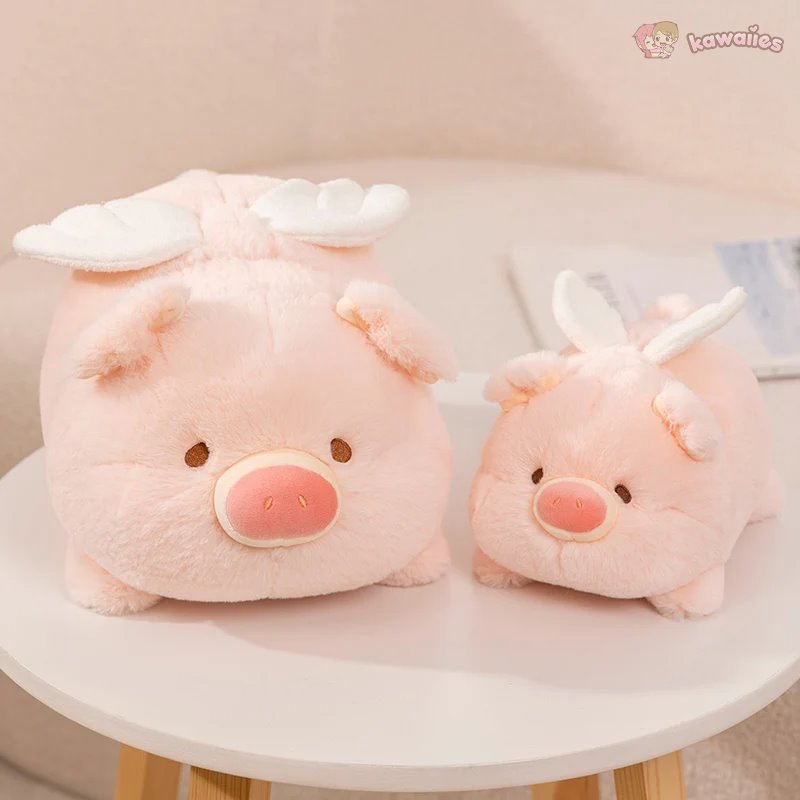 Maliben | Kawaii Flying Angel Pig Plush