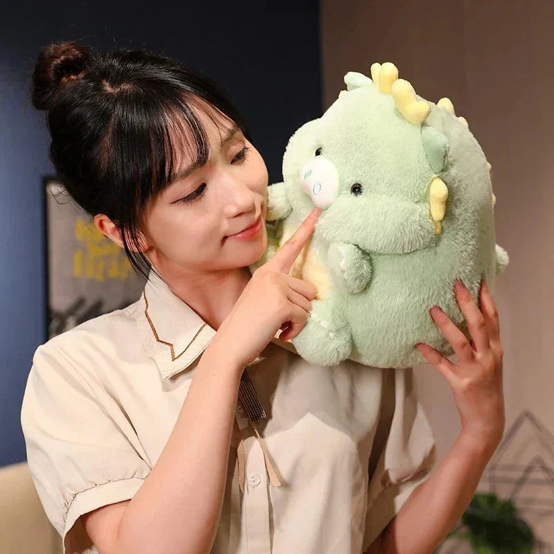 Maliben Kawaii Pig Dragon Plush — 30 cm, 7 Pastel Colors