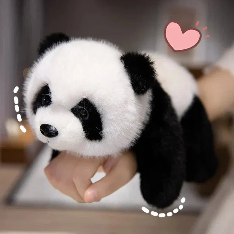 Maliben | Kawaii Fuzzy Black Brown Panda Plushies