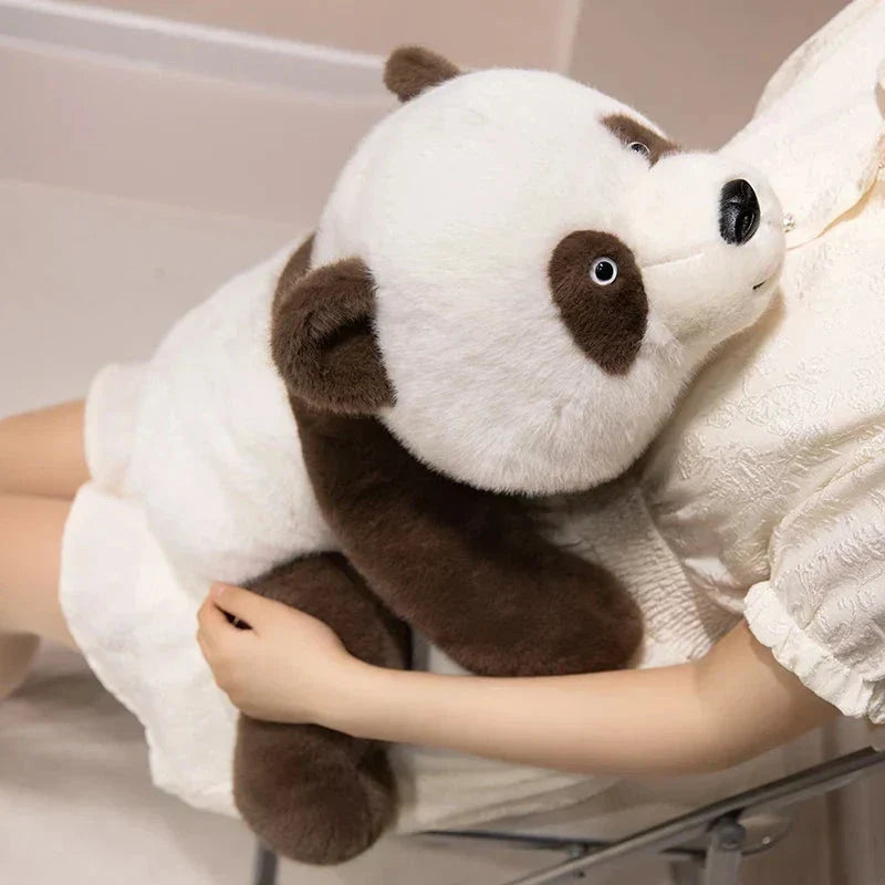 Maliben | Kawaii Fuzzy Black Brown Panda Plushies