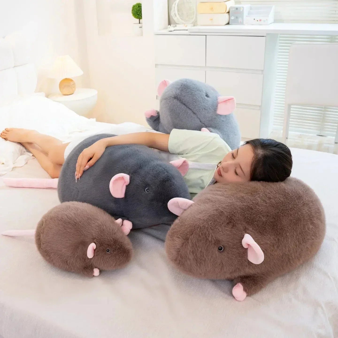 Maliben | Kawaii Giant Mouse Rat Plushies