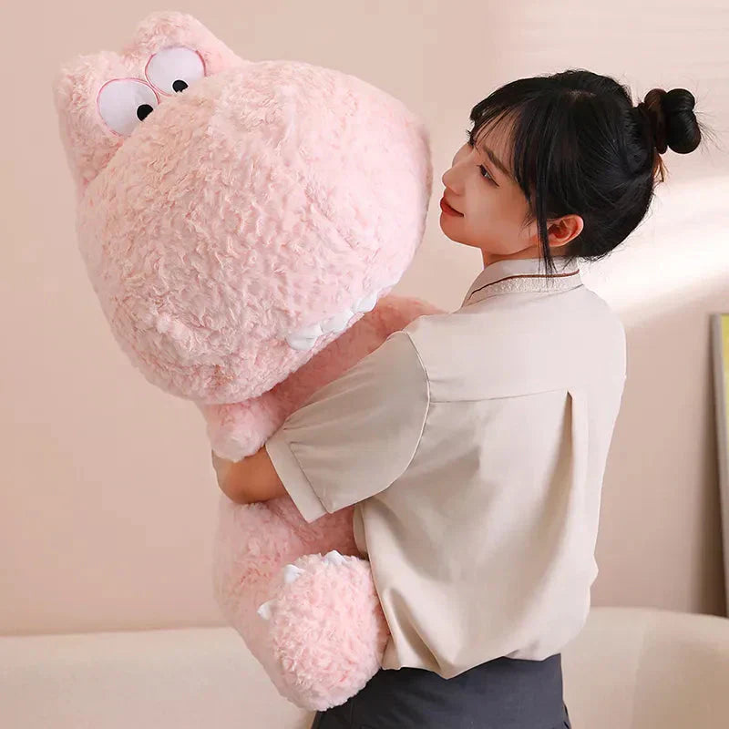 Maliben | Kawaii Goofy Green Pink Dinosaur Plushies