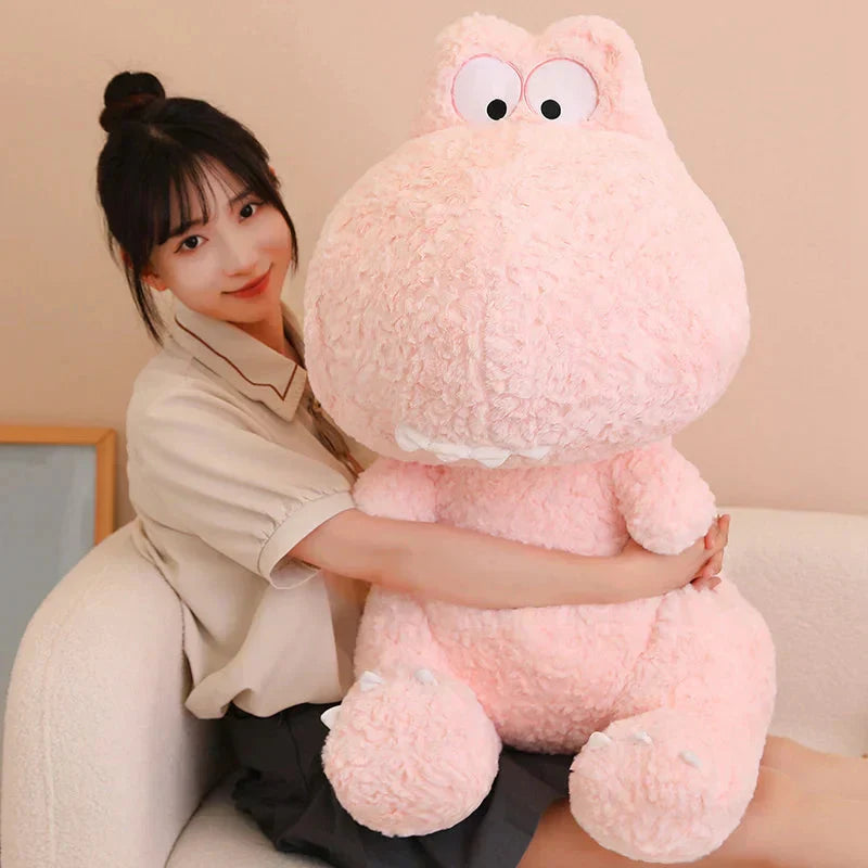 Maliben | Kawaii Goofy Green Pink Dinosaur Plushies