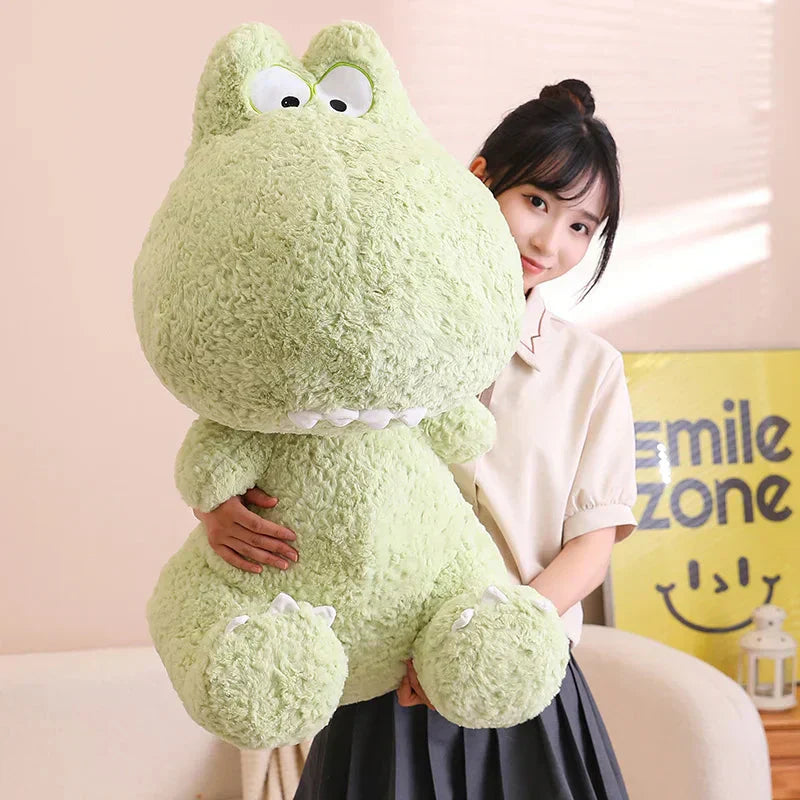 Maliben | Kawaii Goofy Green Pink Dinosaur Plushies