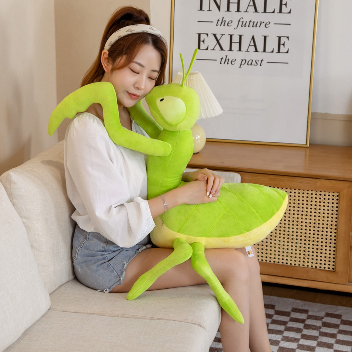 Maliben | Kawaii Green Praying Mantis Plushie