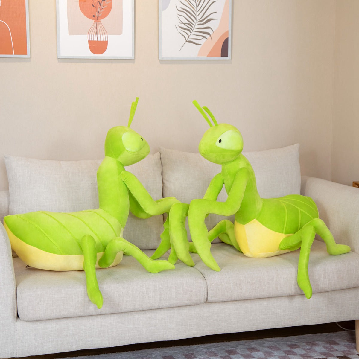 Maliben | Kawaii Green Praying Mantis Plushie