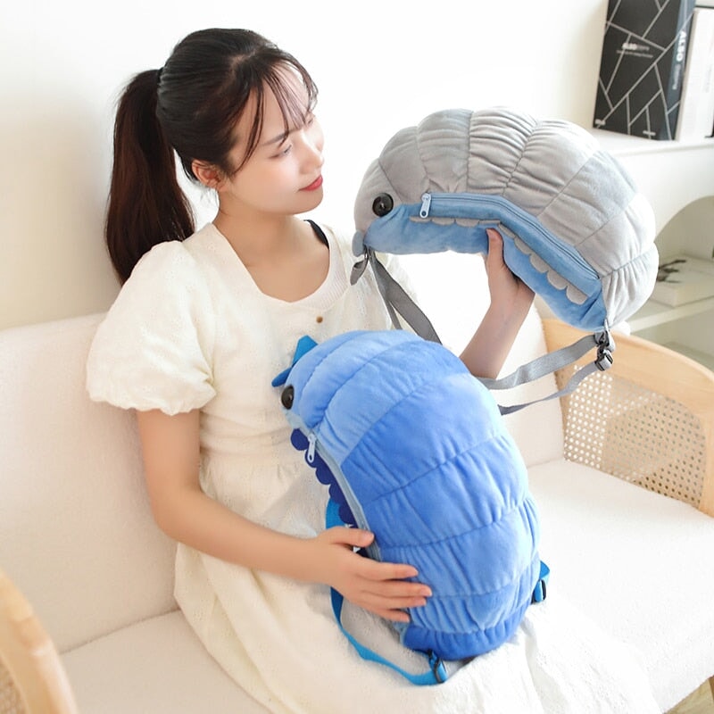 Maliben | Kawaii Isopod Plush Backpack