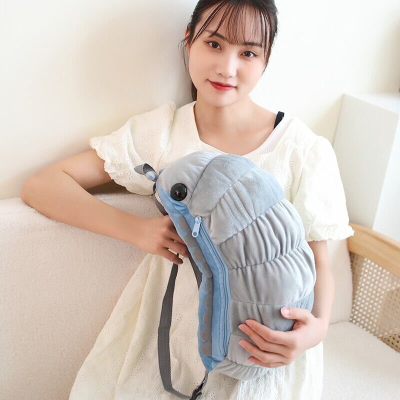 Maliben | Kawaii Isopod Plush Backpack