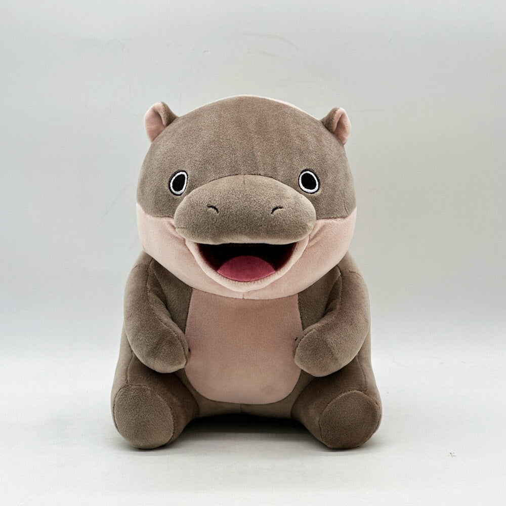 Maliben | Kawaii Moo Deng Baby Hippo Plushie