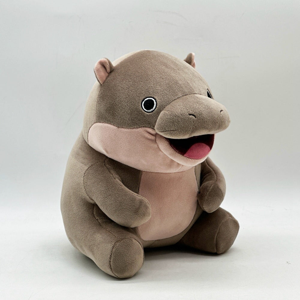 Maliben | Kawaii Moo Deng Baby Hippo Plushie