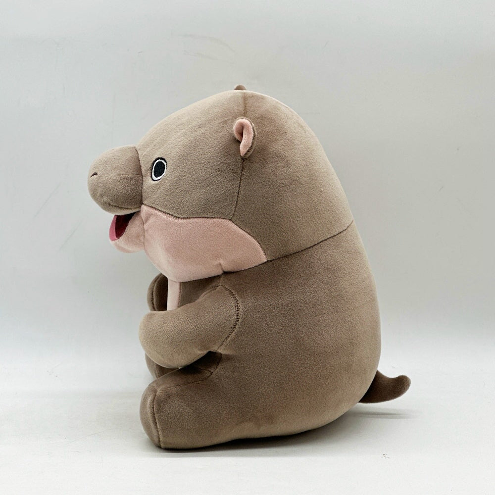 Maliben | Kawaii Moo Deng Baby Hippo Plushie