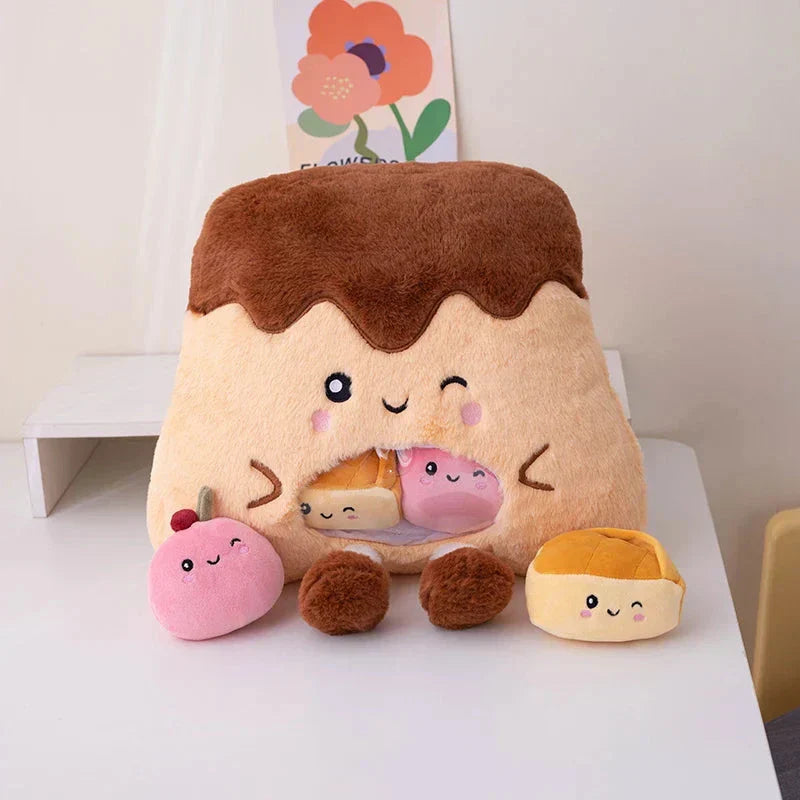 Maliben | Kawaii Mountain Desserts Candy Bag Plushies
