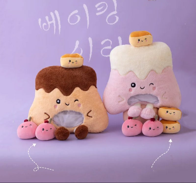 Maliben | Kawaii Mountain Desserts Candy Bag Plushies