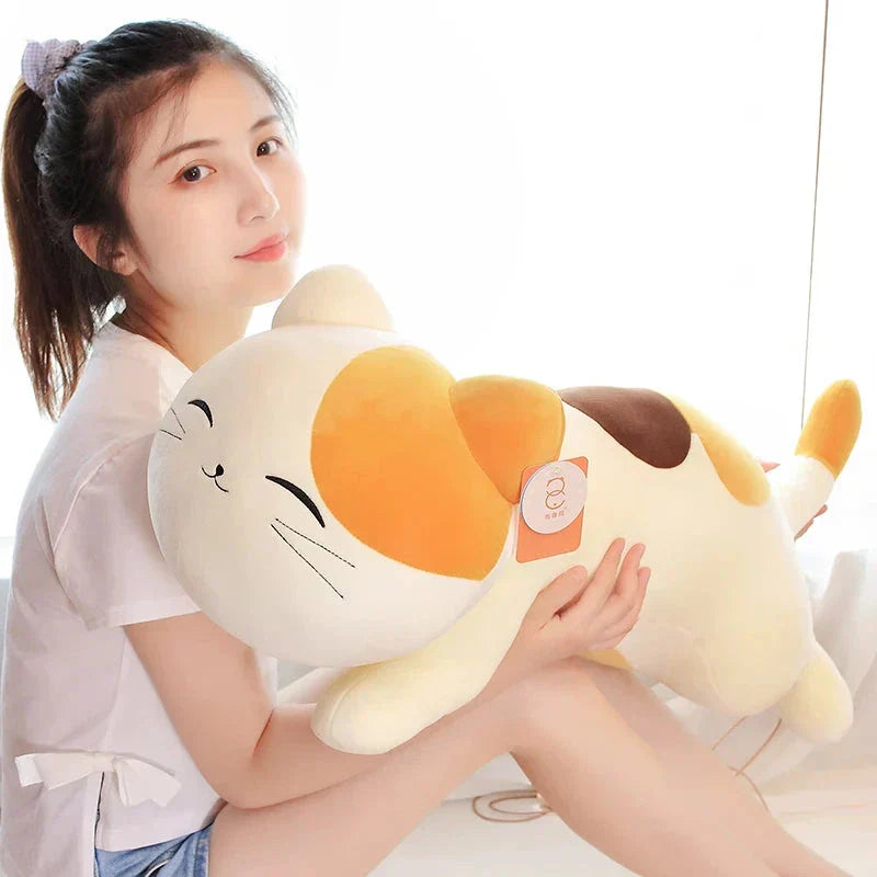 Maliben | Kawaii Neeko Spotted Ginger Cat Plushie