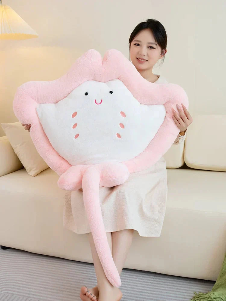 Maliben | Kawaii Pastel Fluffy Stingray Plushies
