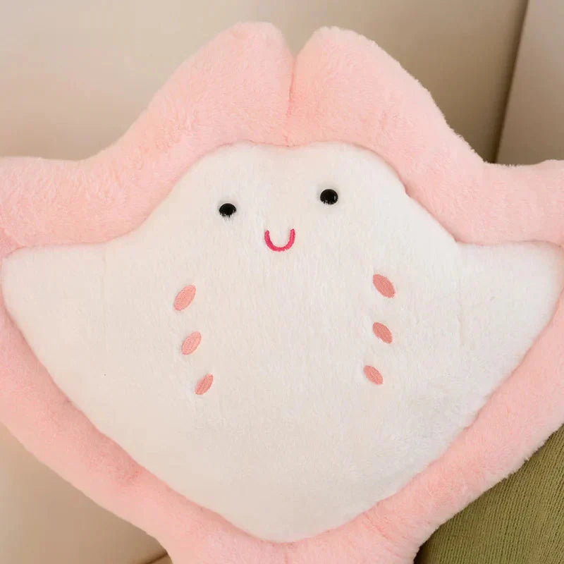 Maliben | Kawaii Pastel Fluffy Stingray Plushies