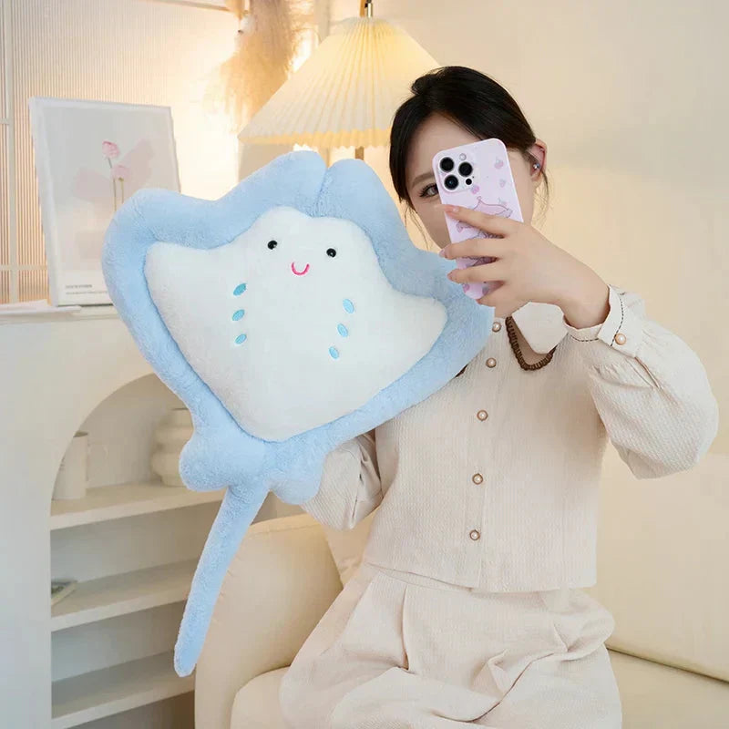 Maliben | Kawaii Pastel Fluffy Stingray Plushies