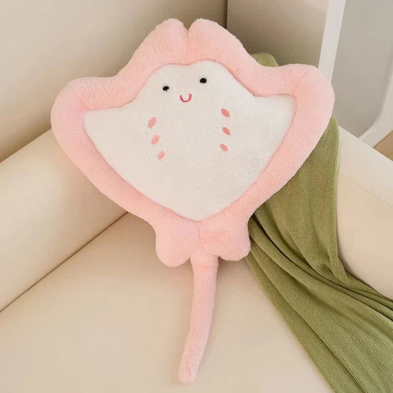 Maliben | Kawaii Pastel Fluffy Stingray Plushies