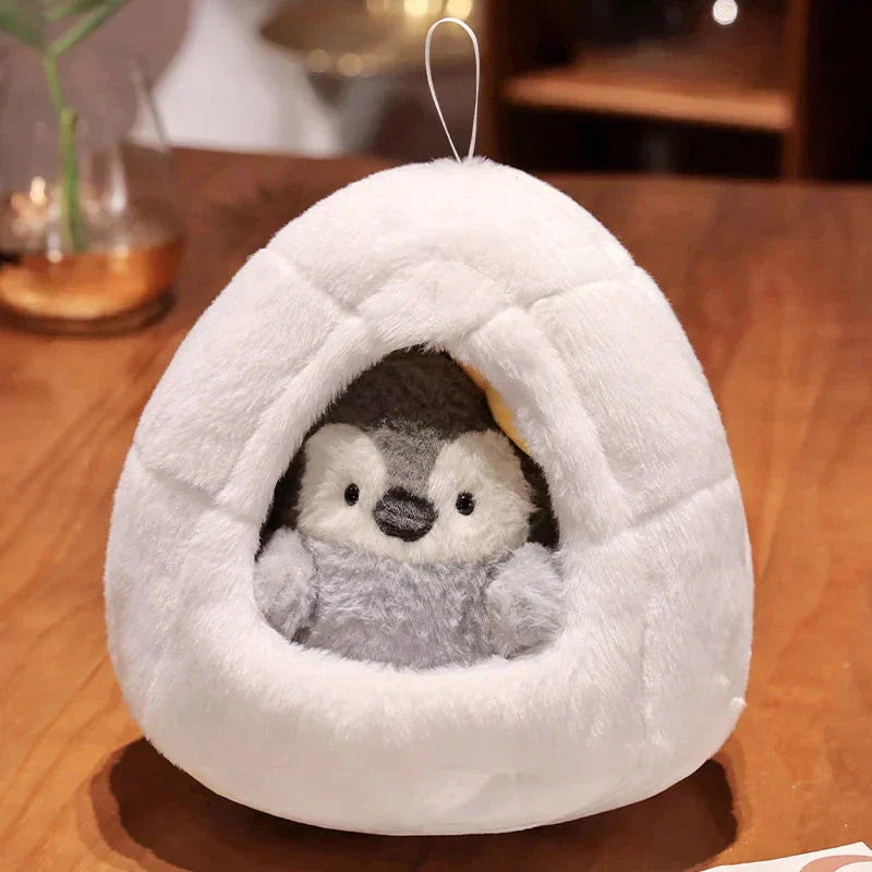 Maliben | Kawaii Penguin Nest Plushie