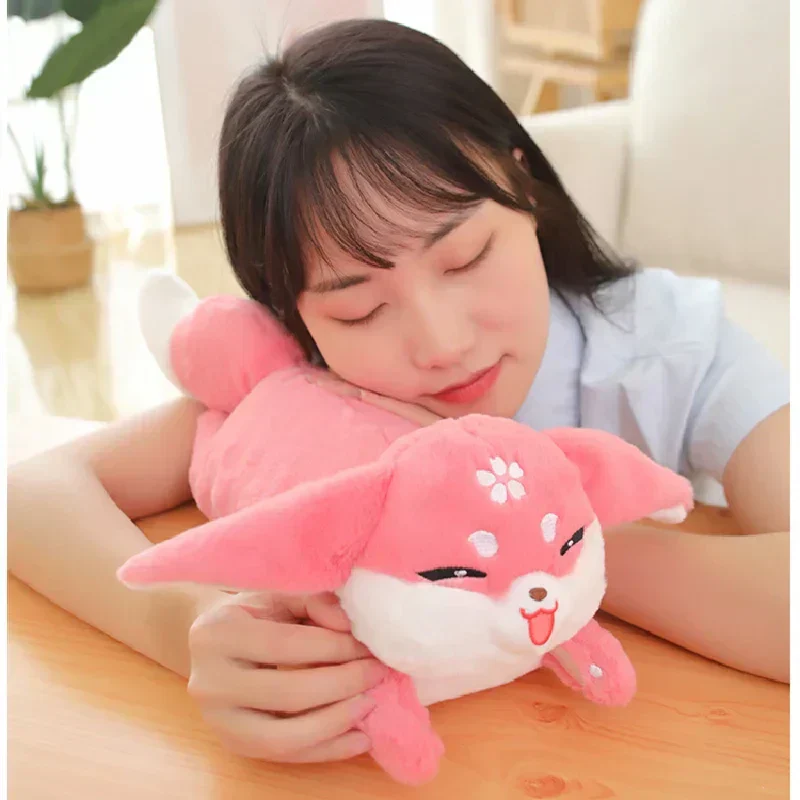 Maliben | Kawaii Pink Fox Sakura Plushie