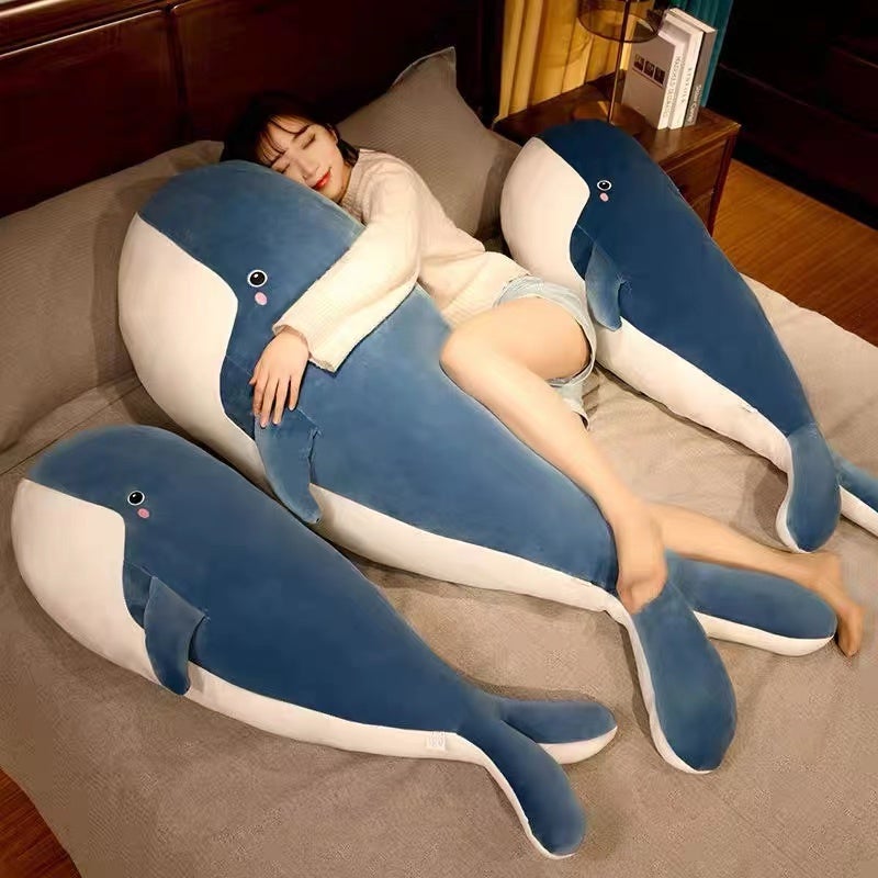 Maliben | Blue Giant Kawaii Whale Plushie