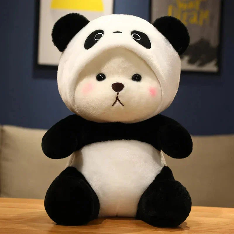 Maliben | Kawaii White Bear Panda Outfit Plushie